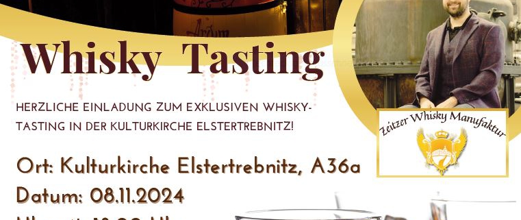 Whiskey Tasting am 08.11.2024